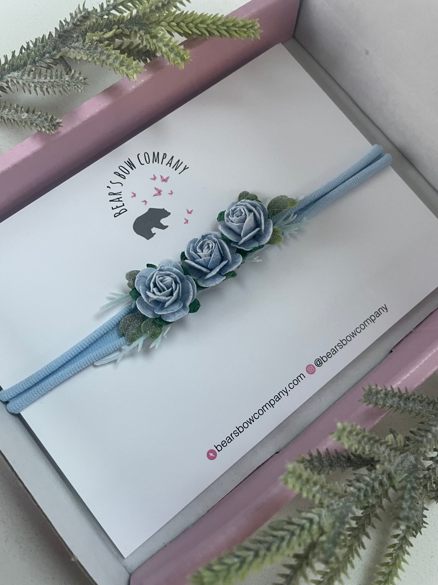 Blue Baby Headband