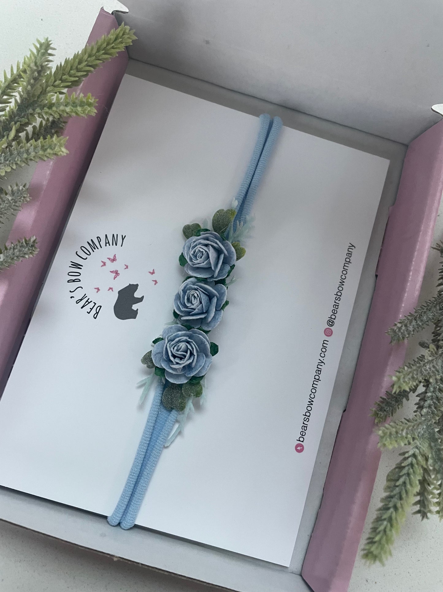 Blue Baby Headband