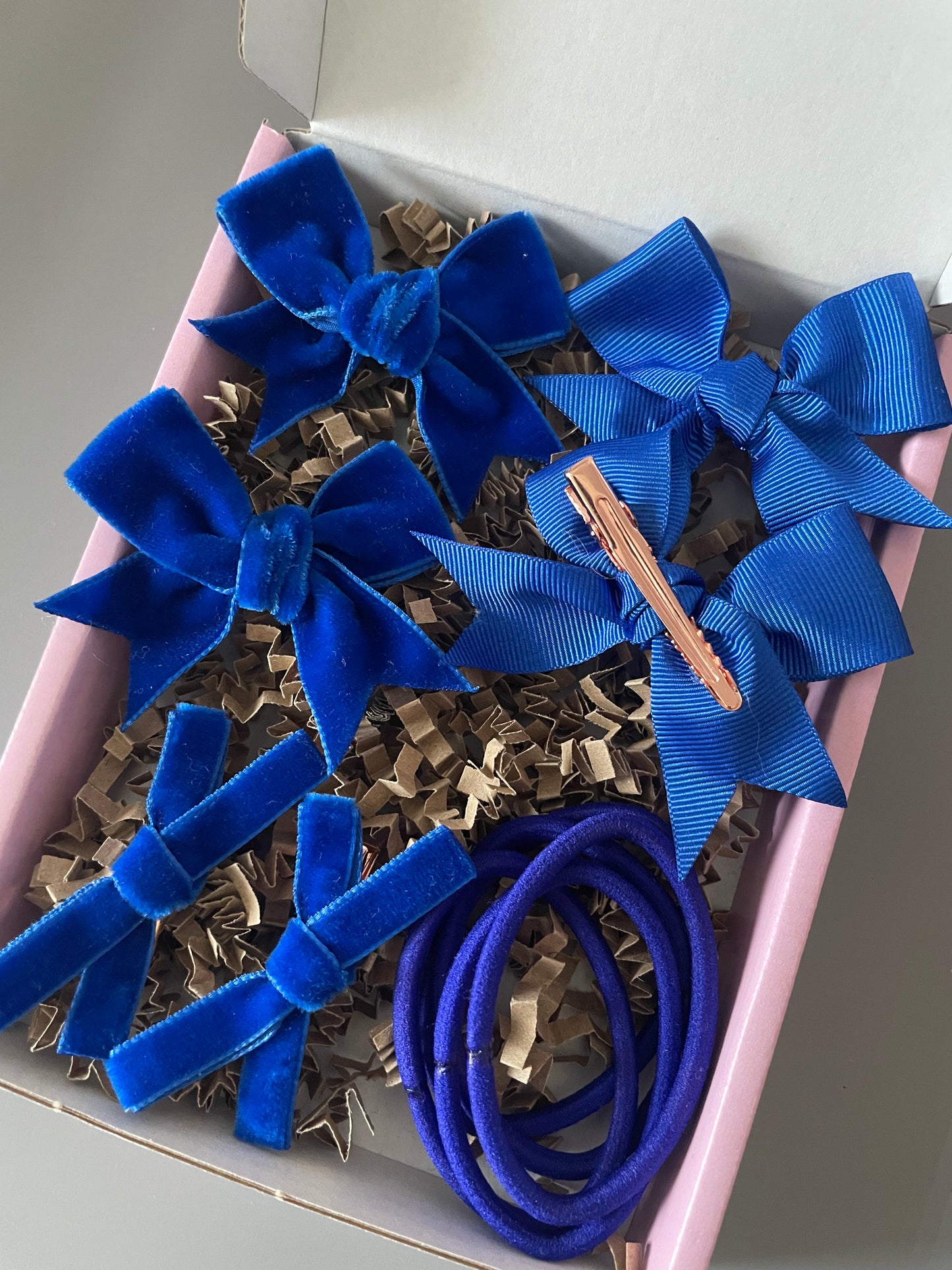 Royal Blue School Bows