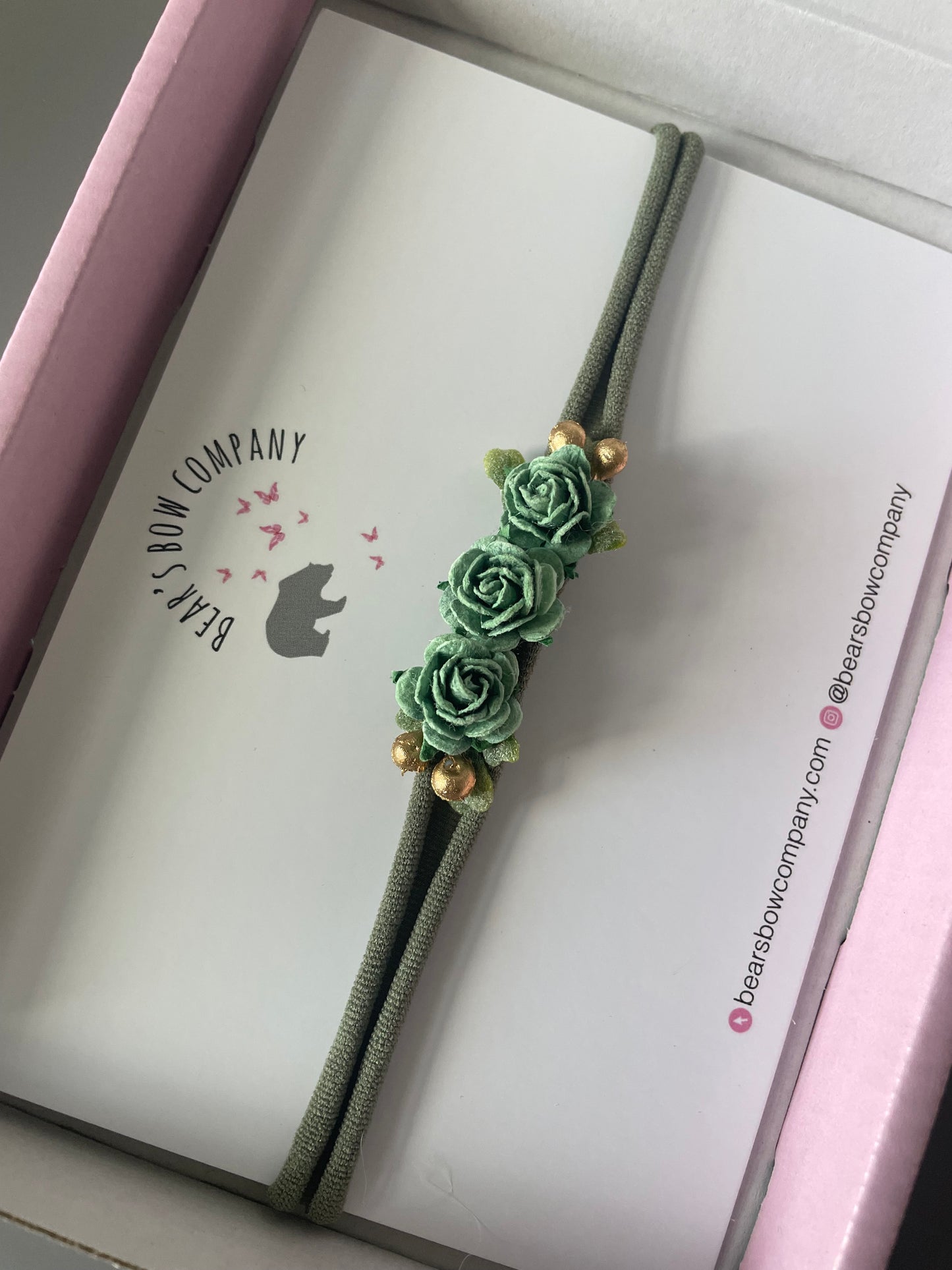 Sage Baby Headband