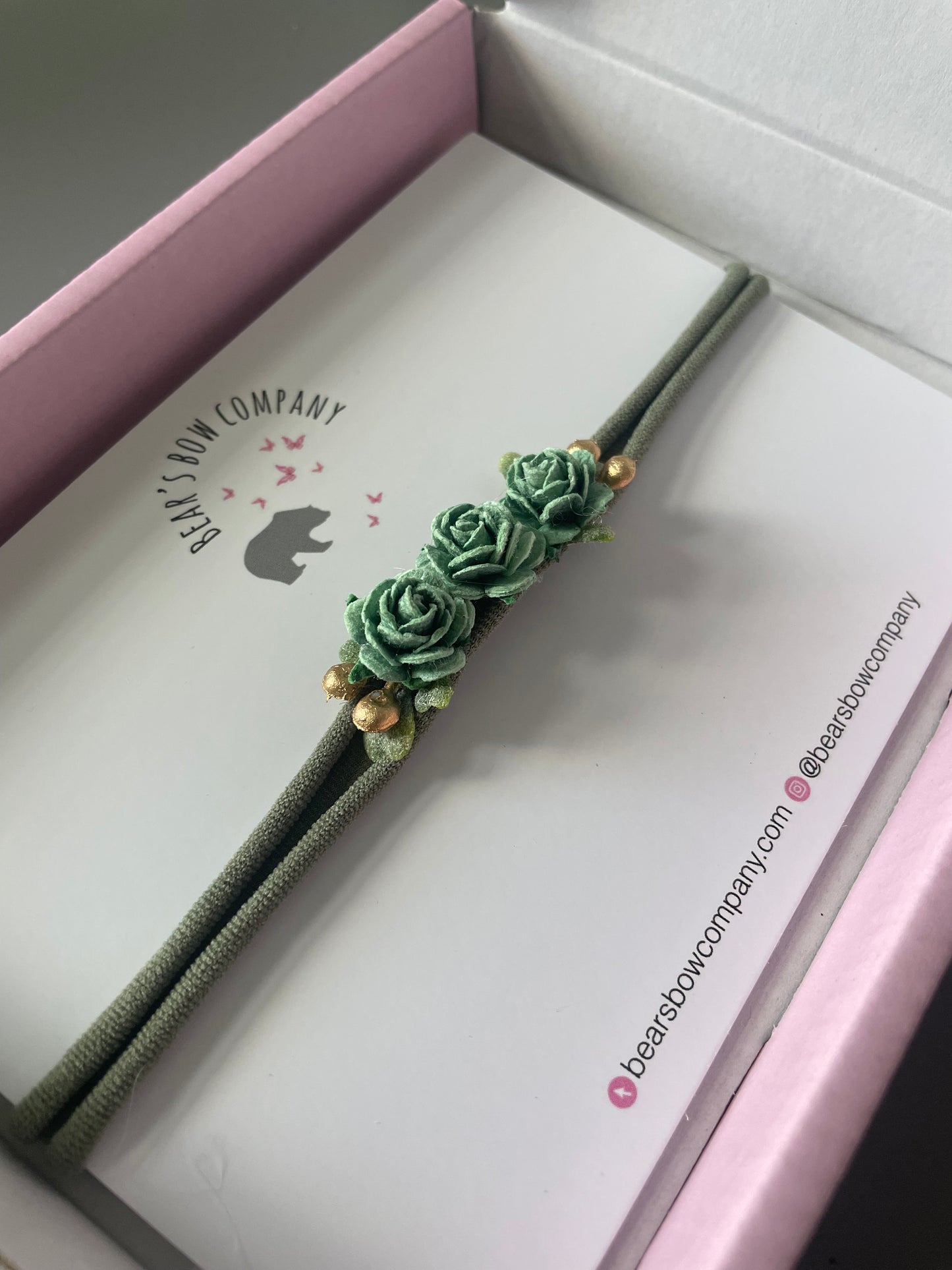 Sage Baby Headband