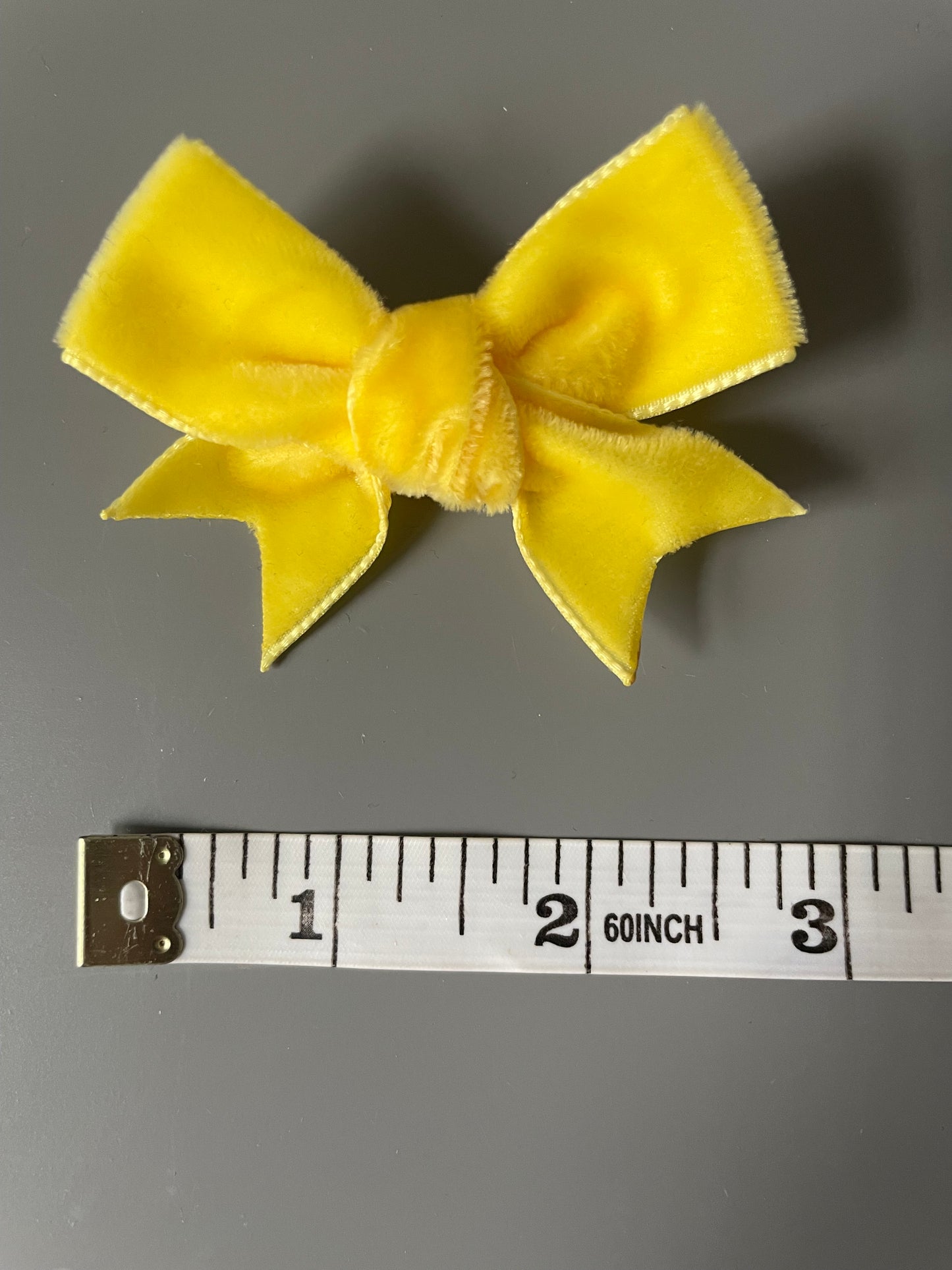 Yellow School Hair Bows