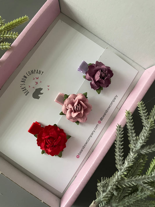 Floral Clips