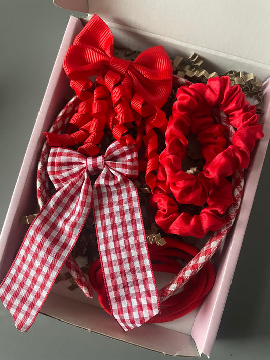 Red School Hair Accessories