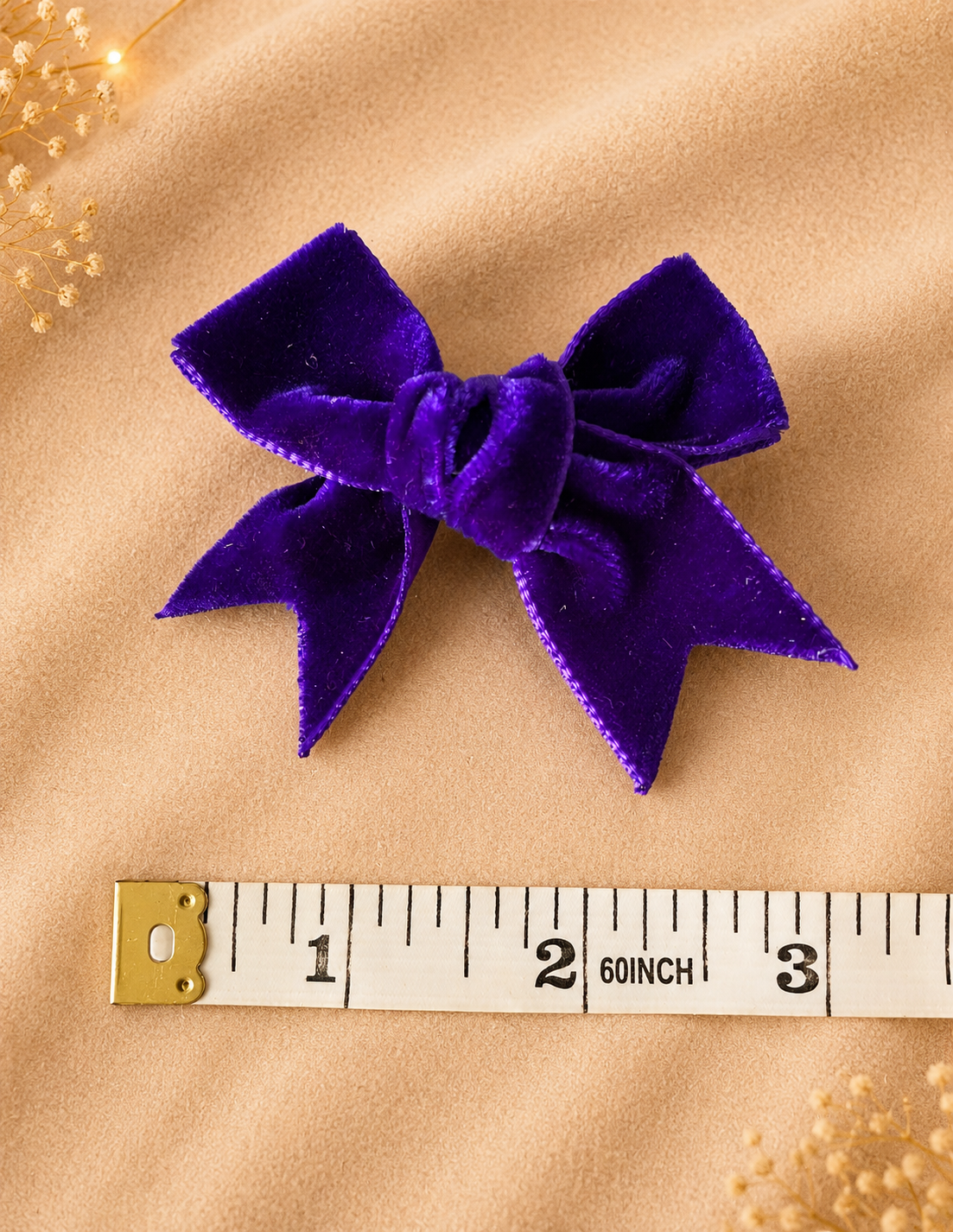 Purple School Bows