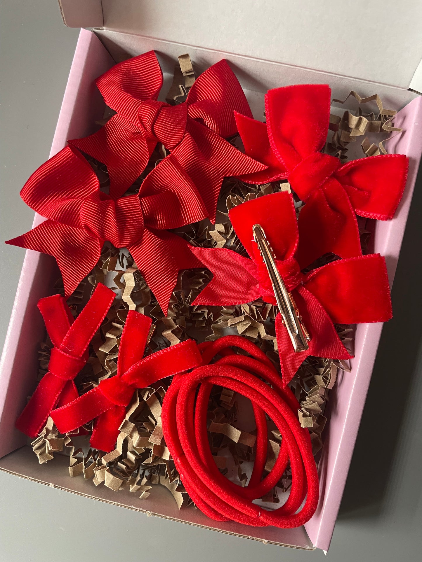 Red School Bows