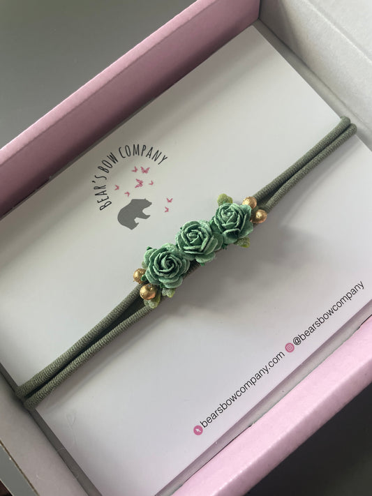 Sage Baby Headband