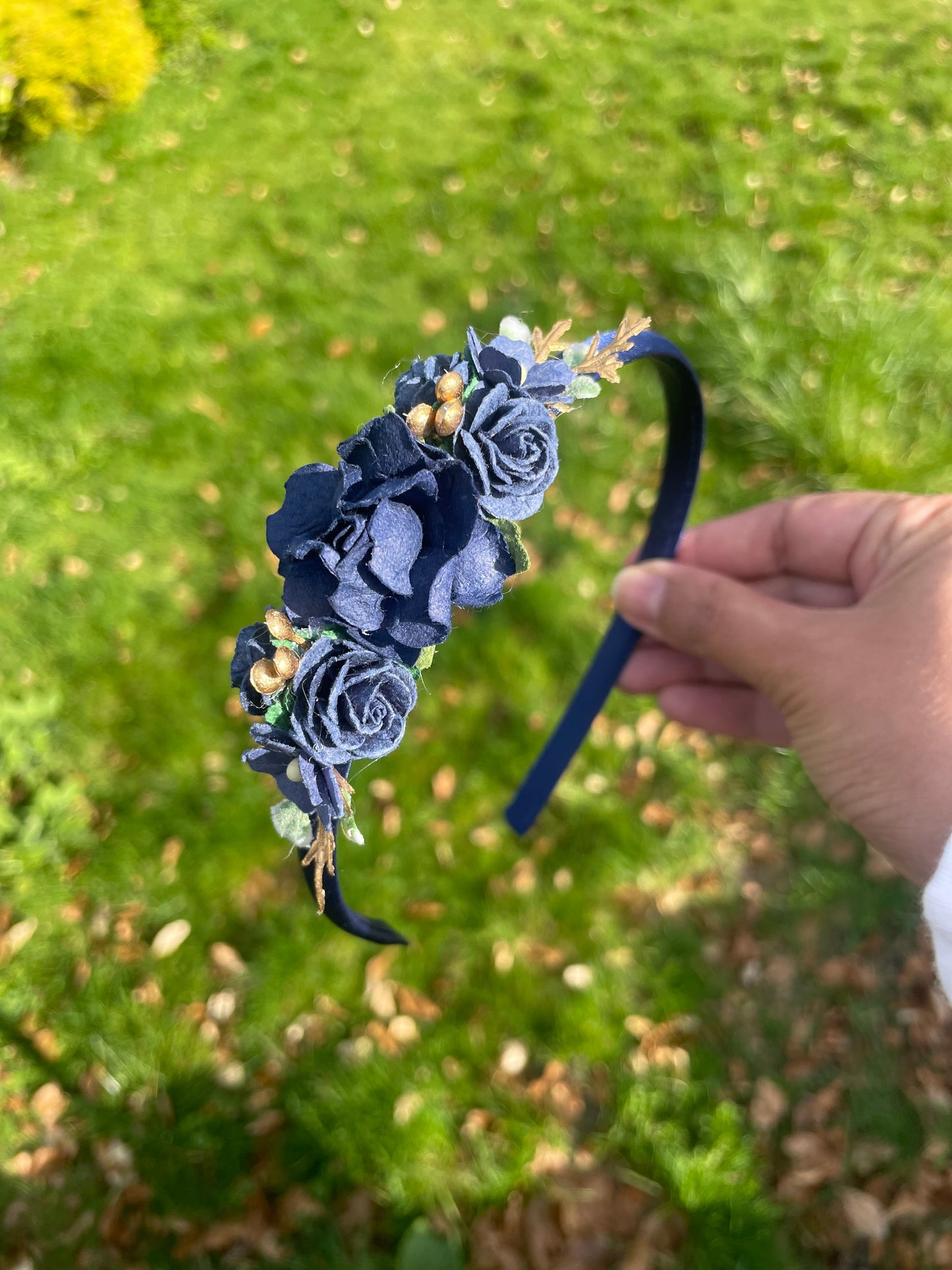 Navy Headband