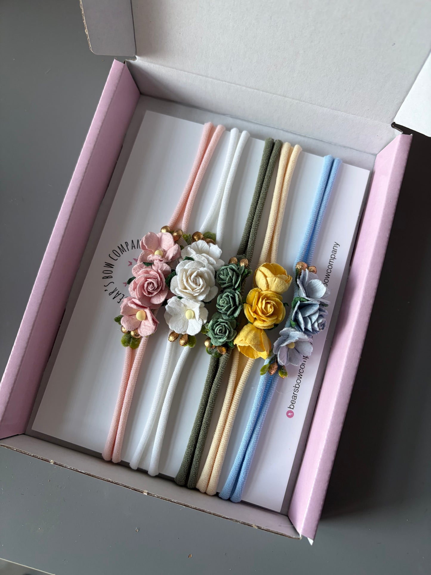 Newborn Headbands Gift Set
