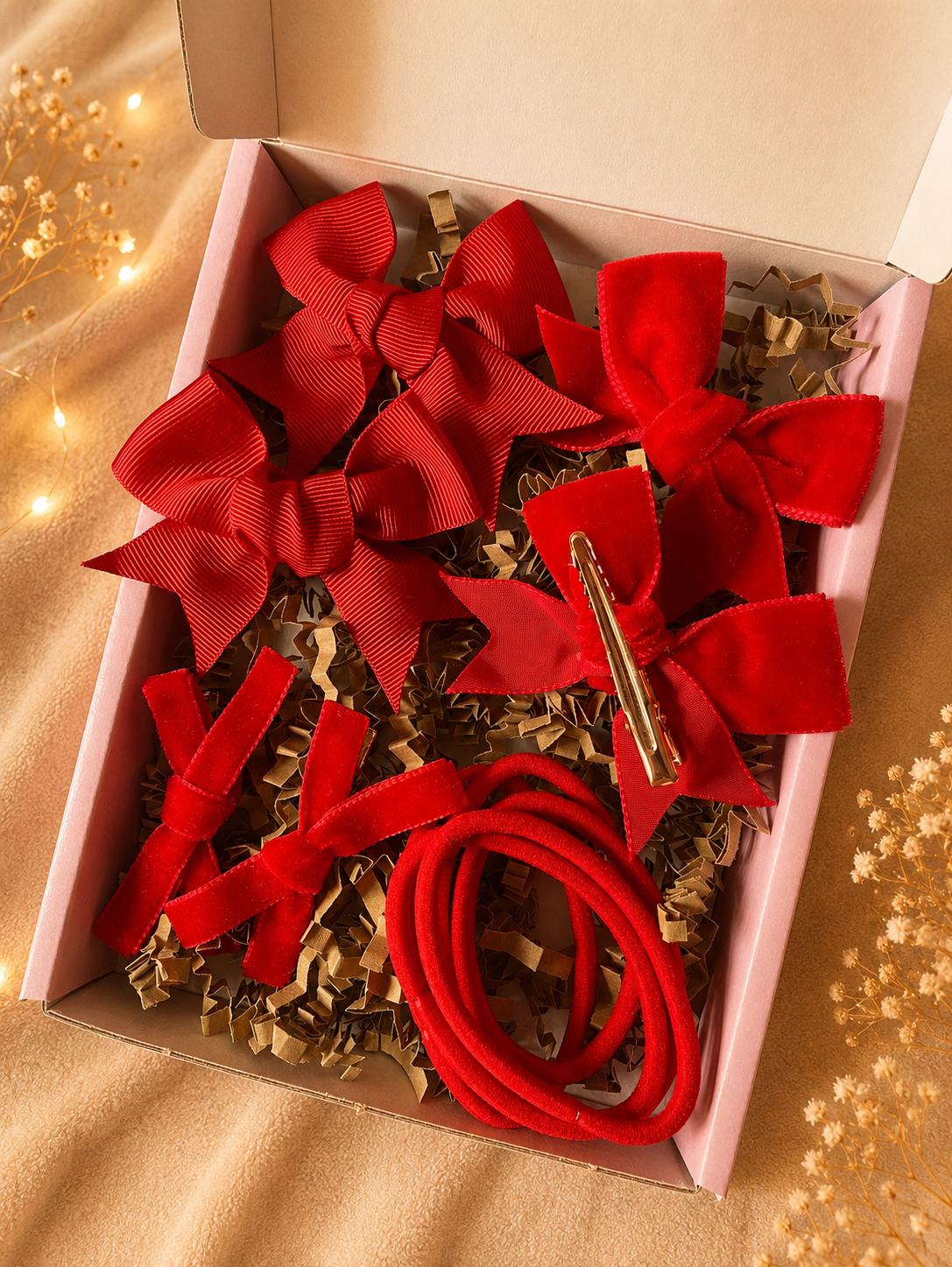 Red School Bows