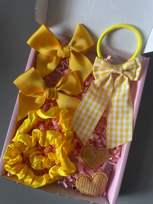 Yellow/Gold Bow Bundle