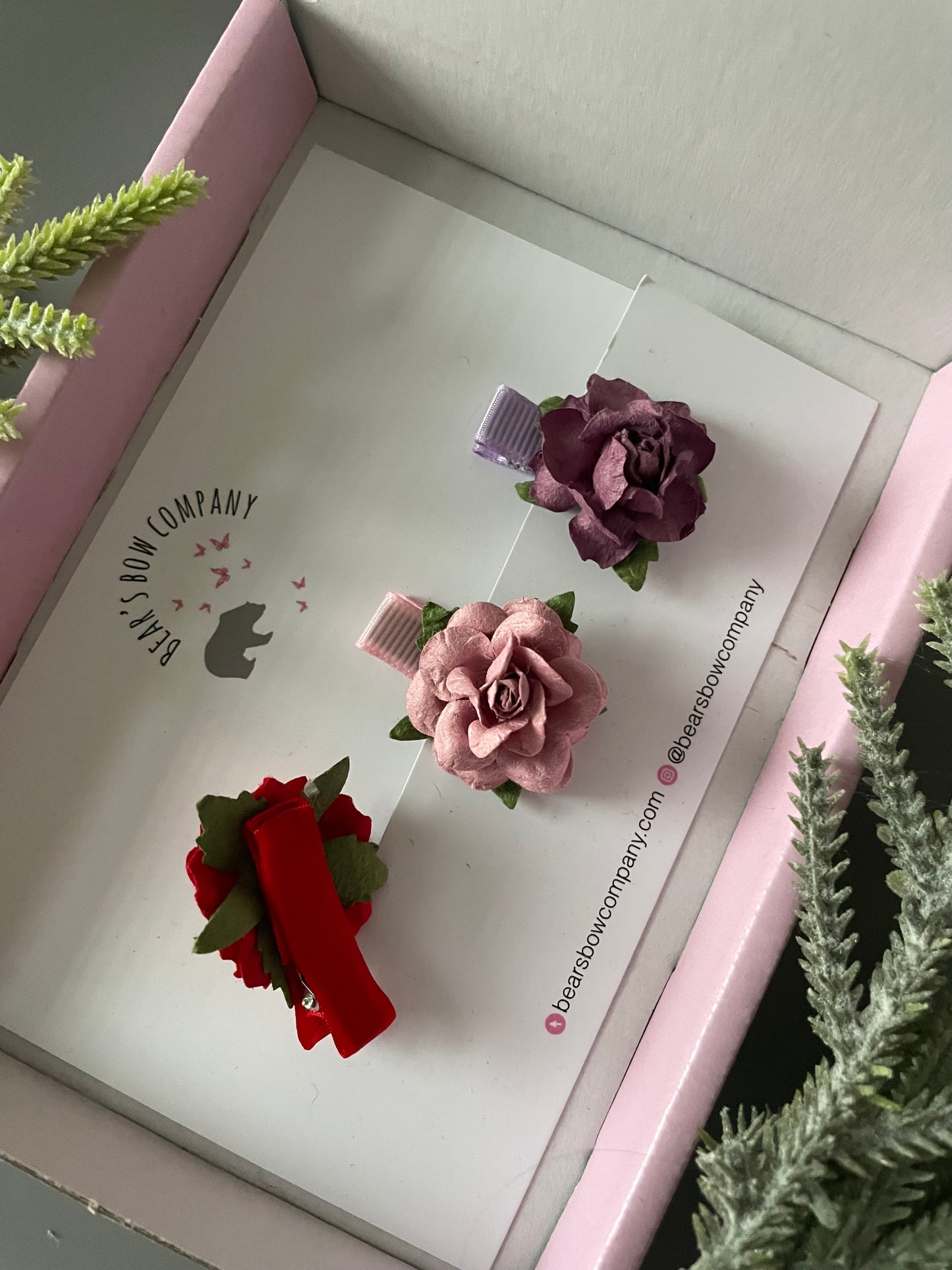 Floral Clips