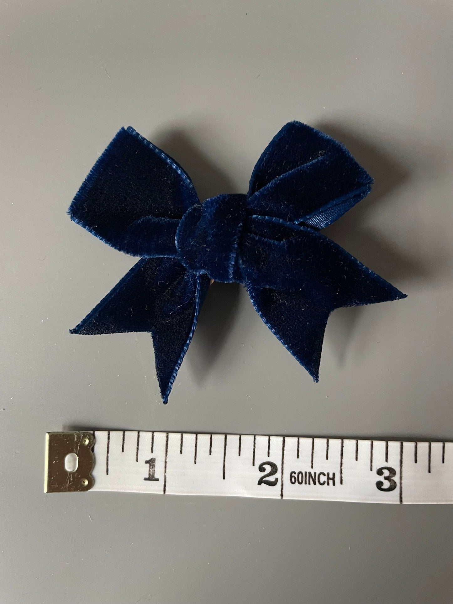Navy School Hair Bows