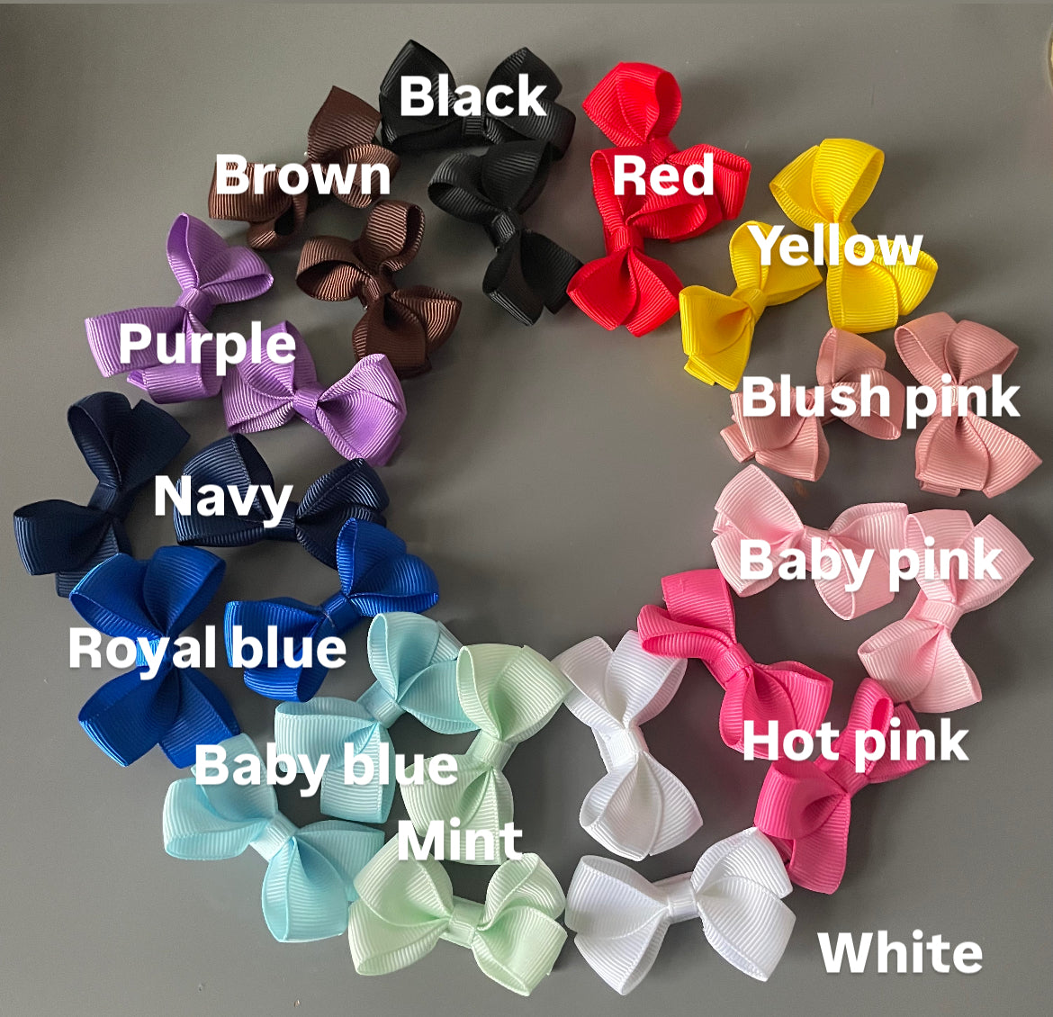 Baby Fringe clips