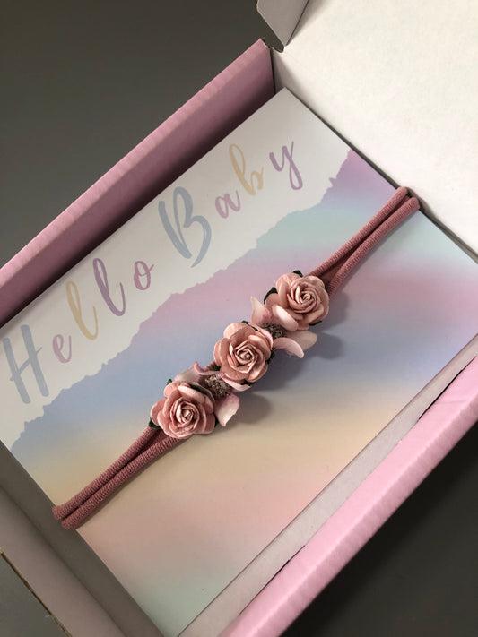 Pale Pink Baby Headband