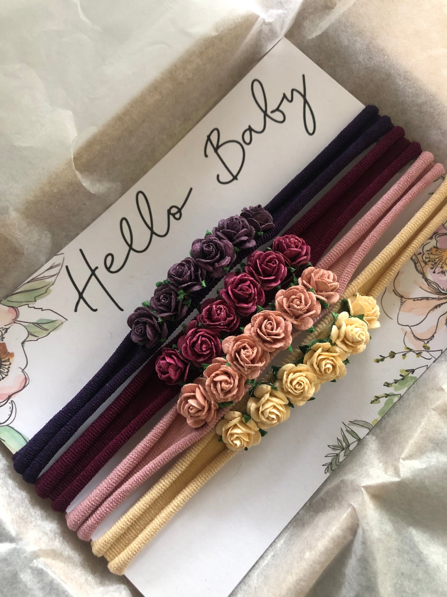 Newborn Flower Headbands